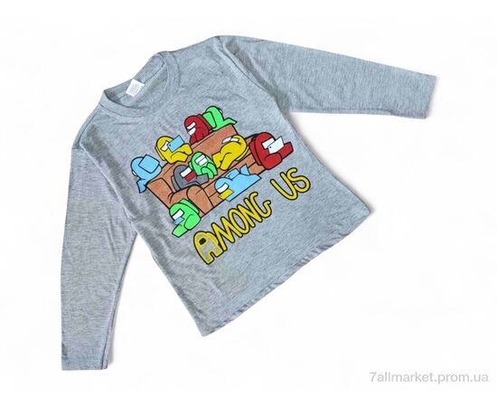 Батник дитячий Весна/осінь 290013 св.сірий (5 шт. р.сітка8-16) "Kids-modnik" недорого оптом від прямого постачальника Батник дитячий Весна/осінь 290013 св.сірий (5 шт. р.сітка8-16) "Kids-modnik" недорого оптом від прямого постачальника