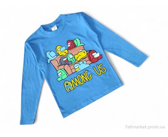 Батник дитячий Весна/осінь 290013 св.синій (5 шт. р.сітка8-16) "Kids-modnik" недорого оптом від прямого постачальника Батник дитячий Весна/осінь 290013 св.синій (5 шт. р.сітка8-16) "Kids-modnik" недорого оптом від прямого постачальника