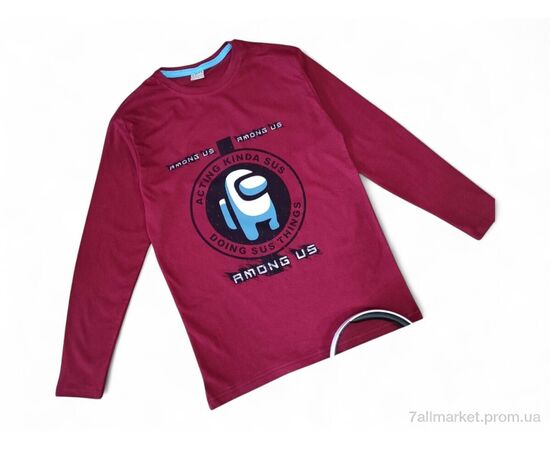 Батник дитячий Весна/осінь 4391 бордовий міньйон (4 шт. р.сітка11-14) "Kids-modnik" недорого оптом від прямого постачальника Батник дитячий Весна/осінь 4391 бордовий міньйон (4 шт. р.сітка11-14) "Kids-modnik" недорого оптом від прямого постачальника