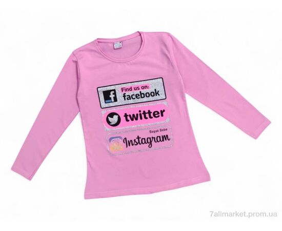 Батник дитячий Весна/осінь 4105 рожевий twitter (4 шт. р.сітка9-12) "Kids-modnik" недорого оптом від прямого постачальника Батник дитячий Весна/осінь 4105 рожевий twitter (4 шт. р.сітка9-12) "Kids-modnik" недорого оптом від прямого постачальника