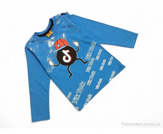 Батник дитячий Весна/осінь 2107 синій (4 шт. р.сітка2-8) "Kids-modnik" недорого оптом від прямого постачальника Батник дитячий Весна/осінь 2107 синій (4 шт. р.сітка2-8) "Kids-modnik" недорого оптом від прямого постачальника