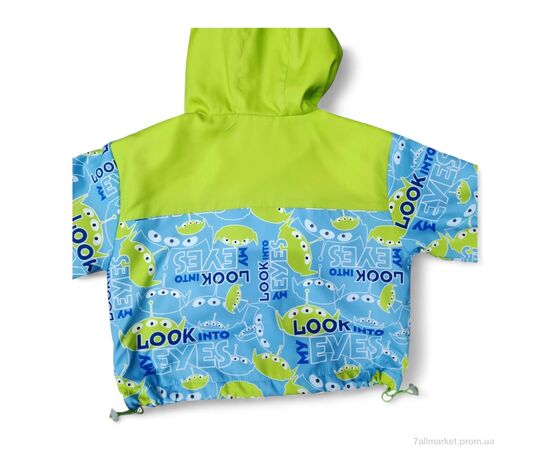 Вітровка дитяча Весна/осінь 17307 салатово-блакитний (5 шт. р.сітка90-130) "Kids-modnik" недорого оптом від прямого постачальника, зображення 3 Вітровка дитяча Весна/осінь 17307 салатово-блакитний (5 шт. р.сітка90-130) "Kids-modnik" недорого оптом від прямого постачальника, зображення 3