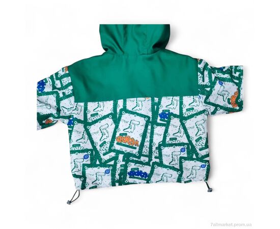 Вітровка дитяча Весна/осінь 17303 зелений (5 шт. р.сітка90-130) "Kids-modnik" недорого оптом від прямого постачальника, зображення 3 Вітровка дитяча Весна/осінь 17303 зелений (5 шт. р.сітка90-130) "Kids-modnik" недорого оптом від прямого постачальника, зображення 3