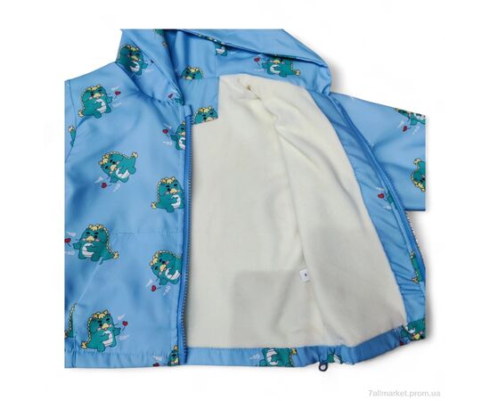 Вітровка дитяча Весна/осінь 17209 блакитний (5 шт. р.сітка90-130) "Kids-modnik" недорого оптом від прямого постачальника, зображення 2 Вітровка дитяча Весна/осінь 17209 блакитний (5 шт. р.сітка90-130) "Kids-modnik" недорого оптом від прямого постачальника, зображення 2