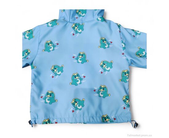 Вітровка дитяча Весна/осінь 17209 блакитний (5 шт. р.сітка90-130) "Kids-modnik" недорого оптом від прямого постачальника, зображення 3 Вітровка дитяча Весна/осінь 17209 блакитний (5 шт. р.сітка90-130) "Kids-modnik" недорого оптом від прямого постачальника, зображення 3