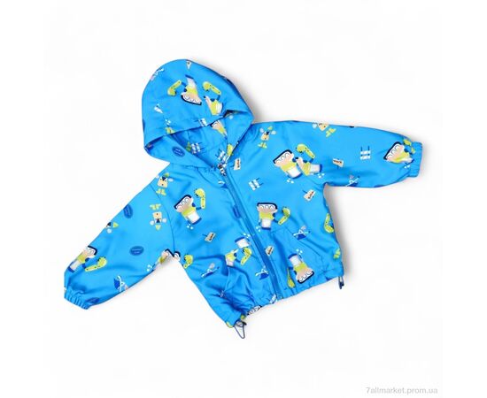 Вітровка дитяча Весна/осінь 17203 синій (5 шт. р.сітка90-130) "Kids-modnik" недорого оптом від прямого постачальника Вітровка дитяча Весна/осінь 17203 синій (5 шт. р.сітка90-130) "Kids-modnik" недорого оптом від прямого постачальника