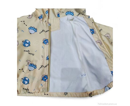 Вітровка дитяча Весна/осінь 17206 жовтий (5 шт. р.сітка90-130) "Kids-modnik" недорого оптом від прямого постачальника, зображення 2 Вітровка дитяча Весна/осінь 17206 жовтий (5 шт. р.сітка90-130) "Kids-modnik" недорого оптом від прямого постачальника, зображення 2