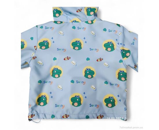 Вітровка дитяча Весна/осінь 17208 св.блакитний (5 шт. р.сітка90-130) "Kids-modnik" недорого оптом від прямого постачальника, зображення 3 Вітровка дитяча Весна/осінь 17208 св.блакитний (5 шт. р.сітка90-130) "Kids-modnik" недорого оптом від прямого постачальника, зображення 3