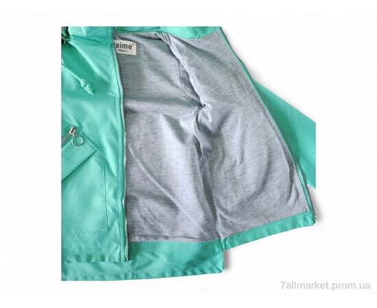 Вітровка дитяча Весна/осінь 4024 м'ятний (5 шт. р.сітка110-134) "Kids-modnik" недорого оптом від прямого постачальника, зображення 3 Вітровка дитяча Весна/осінь 4024 м'ятний (5 шт. р.сітка110-134) "Kids-modnik" недорого оптом від прямого постачальника, зображення 3