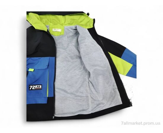 Вітровка дитяча Весна/осінь 2125 салатовий (4 шт. р.сітка150-180) "Kids-modnik" недорого оптом від прямого постачальника, зображення 3 Вітровка дитяча Весна/осінь 2125 салатовий (4 шт. р.сітка150-180) "Kids-modnik" недорого оптом від прямого постачальника, зображення 3