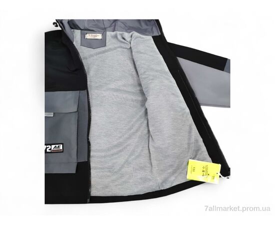 Вітровка дитяча Весна/осінь 2125 сірий (4 шт. р.сітка150-180) "Kids-modnik" недорого оптом від прямого постачальника, зображення 3 Вітровка дитяча Весна/осінь 2125 сірий (4 шт. р.сітка150-180) "Kids-modnik" недорого оптом від прямого постачальника, зображення 3