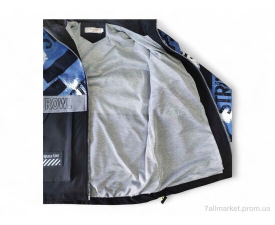 Вітровка дитяча Весна/осінь 2122 синій (4 шт. р.сітка150-180) "Kids-modnik" недорого оптом від прямого постачальника, зображення 3 Вітровка дитяча Весна/осінь 2122 синій (4 шт. р.сітка150-180) "Kids-modnik" недорого оптом від прямого постачальника, зображення 3