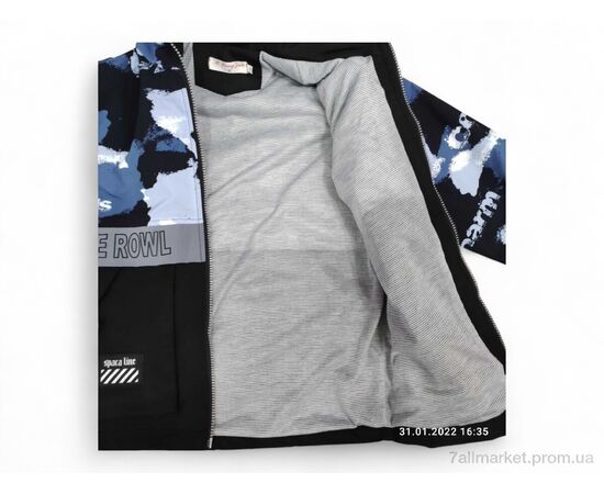 Вітровка дитяча Весна/осінь 2121 блакитний (4 шт. р.сітка150-180) "Kids-modnik" недорого оптом від прямого постачальника, зображення 3 Вітровка дитяча Весна/осінь 2121 блакитний (4 шт. р.сітка150-180) "Kids-modnik" недорого оптом від прямого постачальника, зображення 3