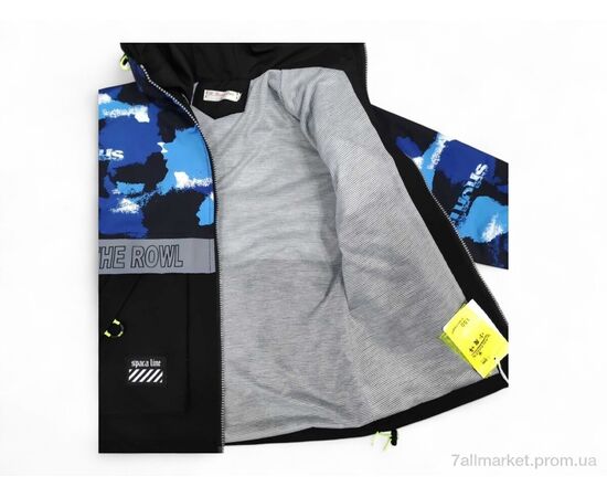 Вітровка дитяча Весна/осінь 2121 електрик (4 шт. р.сітка150-180) "Kids-modnik" недорого оптом від прямого постачальника, зображення 3 Вітровка дитяча Весна/осінь 2121 електрик (4 шт. р.сітка150-180) "Kids-modnik" недорого оптом від прямого постачальника, зображення 3