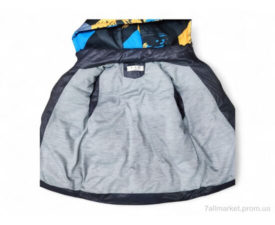 Жилетка дитяча Весна/осінь 908 т.сірий (5 шт. р.сітка98-122) "Kids-modnik" недорого оптом від прямого постачальника, зображення 3