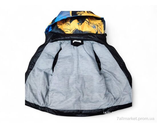 Жилетка дитяча Весна/осінь 908 чорний (5 шт. р.сітка98-122) "Kids-modnik" недорого оптом від прямого постачальника, зображення 3