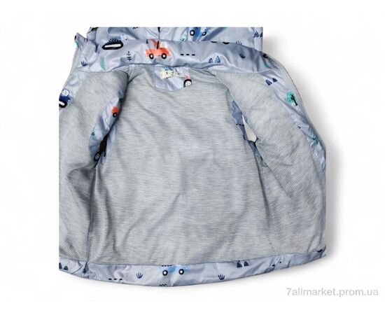 Жилетка дитяча Весна/осінь 905 св.сірий (5 шт. р.сітка98-122) "Kids-modnik" недорого оптом від прямого постачальника, зображення 3