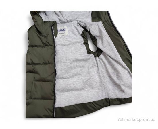 Жилетка дитяча Весна/осінь MJ216 хакі (5 шт. р.сітка92-116) "Kids-modnik" недорого оптом від прямого постачальника, зображення 3