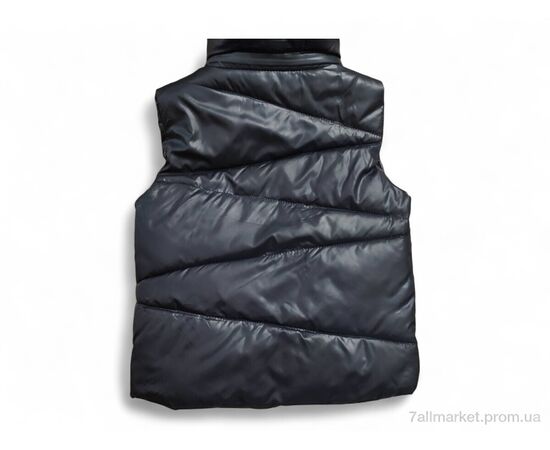 Жилетка дитяча Весна/осінь L27 т.синій з блакитним (5 шт. р.сітка92-116) "Kids-modnik" недорого оптом від прямого постачальника, зображення 2