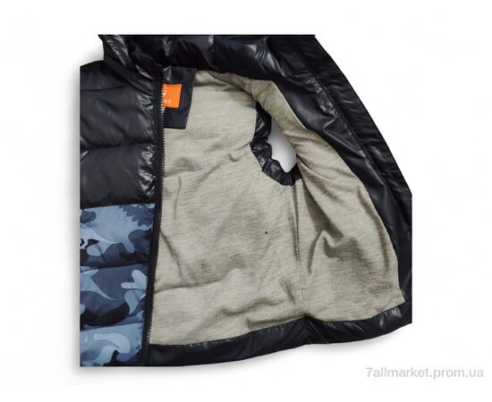 Жилетка дитяча Весна/осінь L27 т.синій з блакитним (5 шт. р.сітка92-116) "Kids-modnik" недорого оптом від прямого постачальника, зображення 3