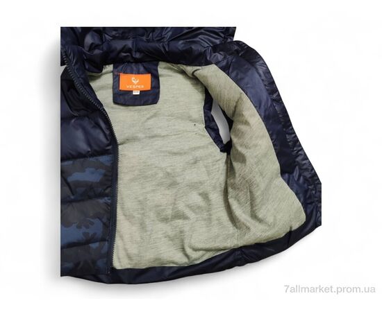 Жилетка дитяча Весна/осінь L27 т.синій з синім (5 шт. р.сітка92-116) "Kids-modnik" недорого оптом від прямого постачальника, зображення 3