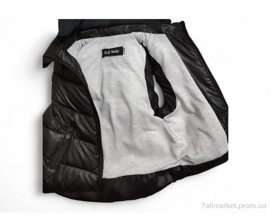 Жилетка дитяча Весна/осінь 2271 чорний (5 шт. р.сітка86-110) "Kids-modnik" недорого оптом від прямого постачальника, зображення 3