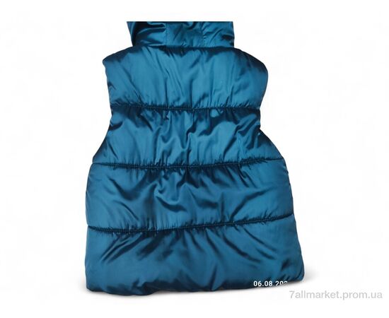 Жилетка дитяча Весна/осінь G9 т.бірюзовий (3 шт. р.сіткаL-2XL) "Kids-modnik" недорого оптом від прямого постачальника, зображення 2