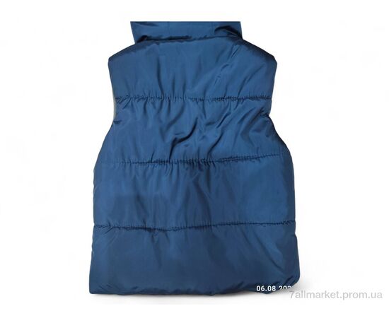 Жилетка дитяча Весна/осінь G9 т.синій (3 шт. р.сіткаL-2XL) "Kids-modnik" недорого оптом від прямого постачальника, зображення 2