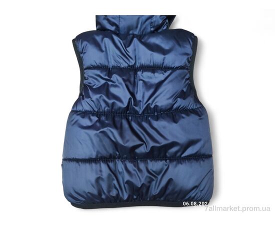 Жилетка дитяча Весна/осінь G4 т.синій (3 шт. р.сіткаL-2XL) "Kids-modnik" недорого оптом від прямого постачальника, зображення 2