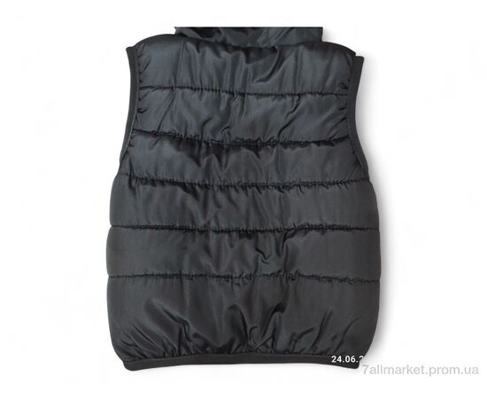 Жилетка дитяча Весна/осінь G4 чорний (3 шт. р.сіткаL-2XL) "Kids-modnik" недорого оптом від прямого постачальника, зображення 2