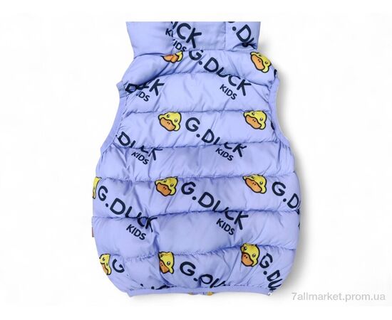 Жилетка дитяча Весна/осінь G13 бузковий (5 шт. р.сітка90-130) "Kids-modnik" недорого оптом від прямого постачальника, зображення 2