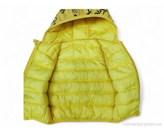 Жилетка дитяча Весна/осінь G13 жовтий (5 шт. р.сітка90-130) "Kids-modnik" недорого оптом від прямого постачальника, зображення 3