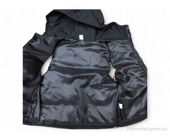 Жилетка дитяча Весна/осінь A8 чорний (4 шт. р.сітка130-160) "Kids-modnik" недорого оптом від прямого постачальника, зображення 3