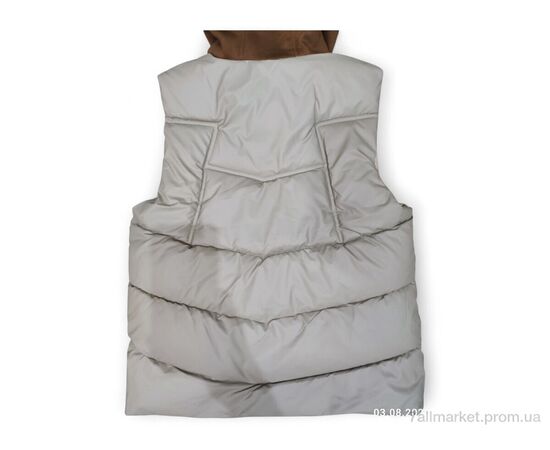 Жилетка дитяча Весна/осінь 2509 бежевий (4 шт. р.сіткаM-XL) "Kids-modnik" недорого оптом від прямого постачальника, зображення 2