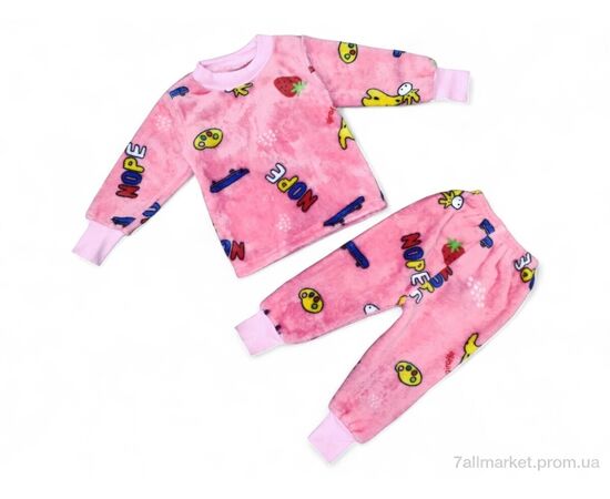 Дитяча піжама Весна/осінь КТ3 рожевий (3 шт. р.сітка1-3) "Kids-modnik" недорого оптом від прямого постачальника Дитяча піжама Весна/осінь КТ3 рожевий (3 шт. р.сітка1-3) "Kids-modnik" недорого оптом від прямого постачальника