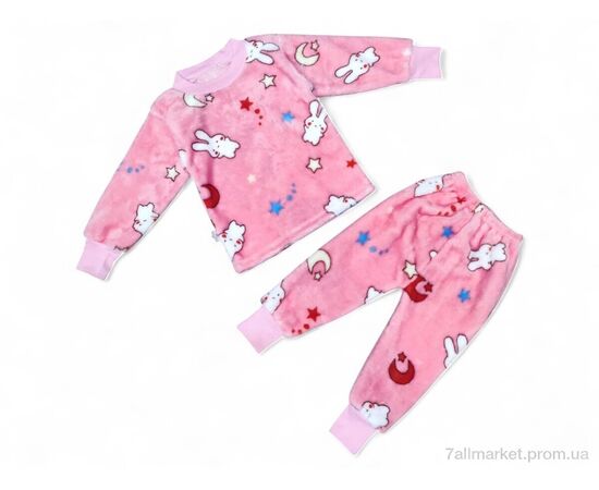 Дитяча піжама Весна/осінь КТ3 рожевий зірочки (3 шт. р.сітка1-3) "Kids-modnik" недорого оптом від прямого постачальника Дитяча піжама Весна/осінь КТ3 рожевий зірочки (3 шт. р.сітка1-3) "Kids-modnik" недорого оптом від прямого постачальника