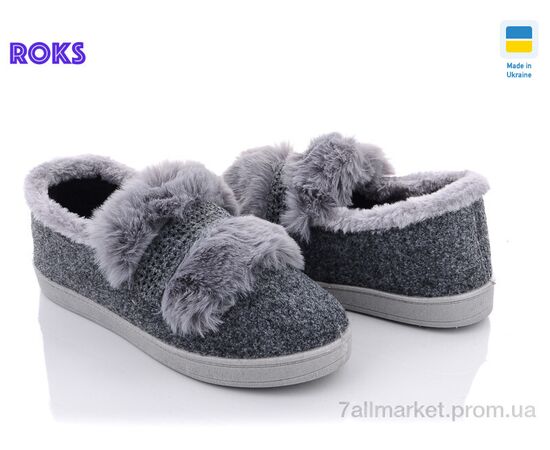 Бурки женские зима YB22 серый (6 пар р.37-41) "Roks" недорого оптом от прямого поставщика Фотография Бурки женские зима YB22 серый (6 пар р.37-41) "Roks" недорого оптом от прямого поставщика