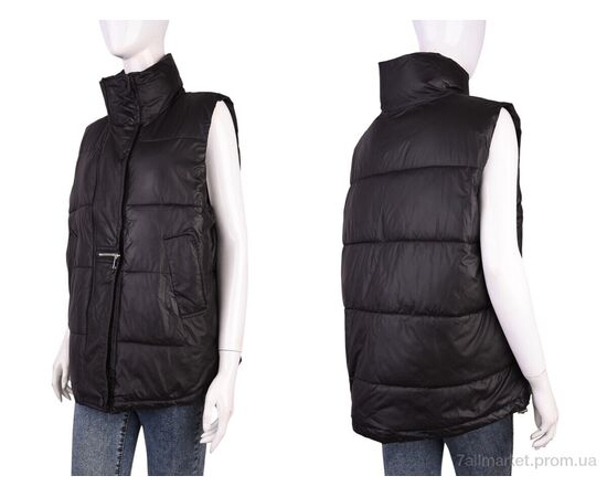 Жилетка женская Весна/осень M811 (11967) black (4 шт. р.сетка M-XL) "Obuvok" недорого оптом от прямого поставщика, изображение 3 Фотография Жилетка женская Весна/осень M811 (11967) black (4 шт. р.сетка M-XL) "Obuvok" недорого оптом от прямого поставщика, изображение 3