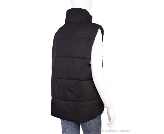 Жилетка женская Весна/осень M01 (11959) black (4 шт. р.сетка M-2XL) "Obuvok" недорого оптом от прямого поставщика, изображение 2 Фотография Жилетка женская Весна/осень M01 (11959) black (4 шт. р.сетка M-2XL) "Obuvok" недорого оптом от прямого поставщика, изображение 2