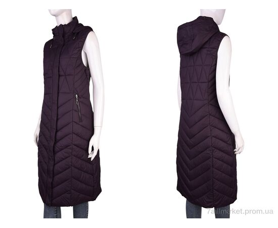 Жилетка женская Весна/осень MC821 (11956) violet (5 шт. р.сетка XL-5XL) "Obuvok" недорого оптом от прямого поставщика, изображение 3 Фотография Жилетка женская Весна/осень MC821 (11956) violet (5 шт. р.сетка XL-5XL) "Obuvok" недорого оптом от прямого поставщика, изображение 3