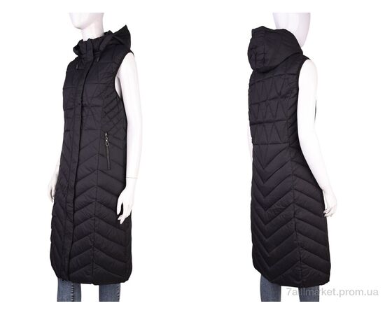 Жилетка жіноча Весна/осінь MC821 (11956) black (5 шт. р.сіткаXL-5XL) "Obuvok" недорого оптом від прямого постачальника, зображення 3 Жилетка жіноча Весна/осінь MC821 (11956) black (5 шт. р.сіткаXL-5XL) "Obuvok" недорого оптом від прямого постачальника, зображення 3