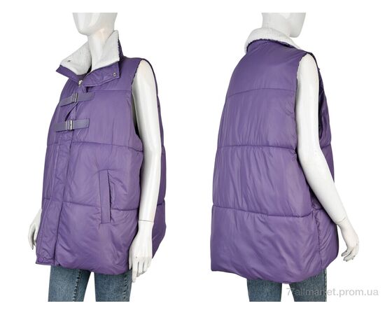 Жилетка жіноча Весна/осінь M618 (11962) violet (4 шт. р.сіткаM-2XL) "Obuvok" недорого оптом від прямого постачальника, зображення 3 Жилетка жіноча Весна/осінь M618 (11962) violet (4 шт. р.сіткаM-2XL) "Obuvok" недорого оптом від прямого постачальника, зображення 3