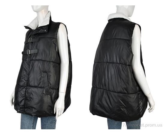 Жилетка жіноча Весна/осінь M618 (11962) black (4 шт. р.сіткаM-2XL) "Obuvok" недорого оптом від прямого постачальника, зображення 3 Жилетка жіноча Весна/осінь M618 (11962) black (4 шт. р.сіткаM-2XL) "Obuvok" недорого оптом від прямого постачальника, зображення 3