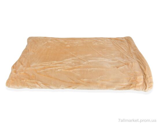 Фотография Плед  11401 yellow 160*200 (1 шт. р.сетка ) "Obuvok" недорого оптом от прямого поставщика, изображение 2