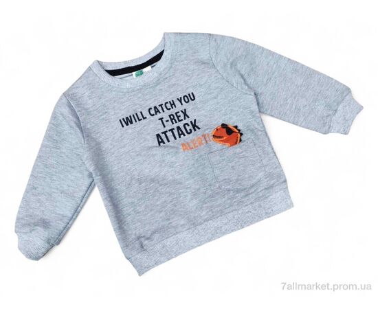 Батник дитячий Весна/осінь 17159 св.сірий (4 шт. р.сітка1-3) "Kids-modnik" недорого оптом від прямого постачальника Батник дитячий Весна/осінь 17159 св.сірий (4 шт. р.сітка1-3) "Kids-modnik" недорого оптом від прямого постачальника