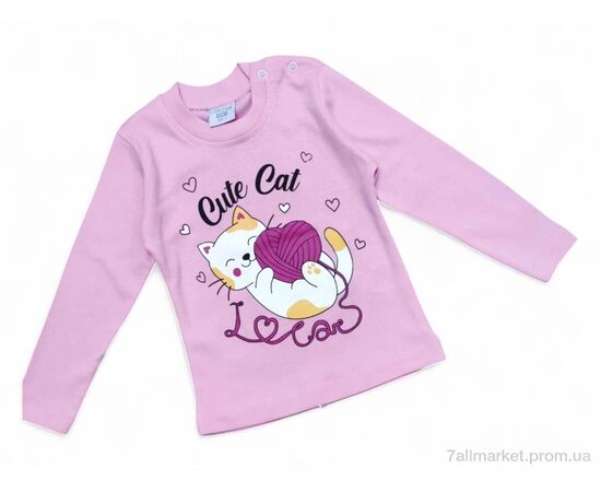 Батник дитячий Весна/осінь 2024 св.рожевий (4 шт. р.сітка1-4) "Kids-modnik" недорого оптом від прямого постачальника Батник дитячий Весна/осінь 2024 св.рожевий (4 шт. р.сітка1-4) "Kids-modnik" недорого оптом від прямого постачальника