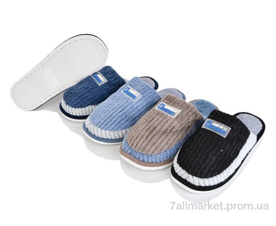 Тапки мужские домашние зима A656 mix (6 пар р.40-45) "Vladimir" недорого оптом от прямого поставщика Фотография Тапки мужские домашние зима A656 mix (6 пар р.40-45) "Vladimir" недорого оптом от прямого поставщика