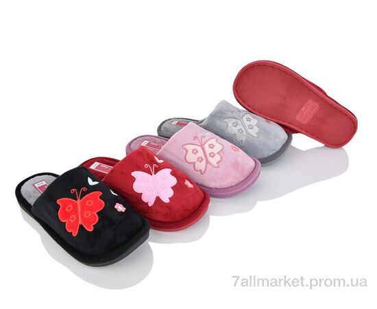 Тапки женские для дома Весна/осень A8129 mix (6 пар р.36-41) "Vladimir" недорого оптом от прямого поставщика Фотография Тапки женские для дома Весна/осень A8129 mix (6 пар р.36-41) "Vladimir" недорого оптом от прямого поставщика