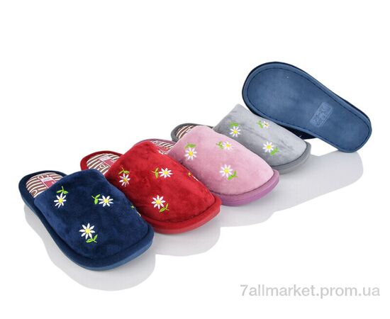 Тапки женские для дома Весна/осень A8132 mix (6 пар р.36-41) "Vladimir" недорого оптом от прямого поставщика Фотография Тапки женские для дома Весна/осень A8132 mix (6 пар р.36-41) "Vladimir" недорого оптом от прямого поставщика