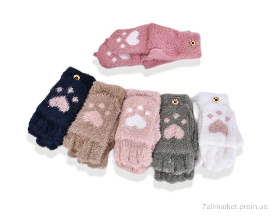 Варежки для женщин Зима K 9(норка) mix (12 шт. р.сетка One size) "TUZZI" недорого оптом от прямого поставщика Фотография Варежки для женщин Зима K 9(норка) mix (12 шт. р.сетка One size) "TUZZI" недорого оптом от прямого поставщика